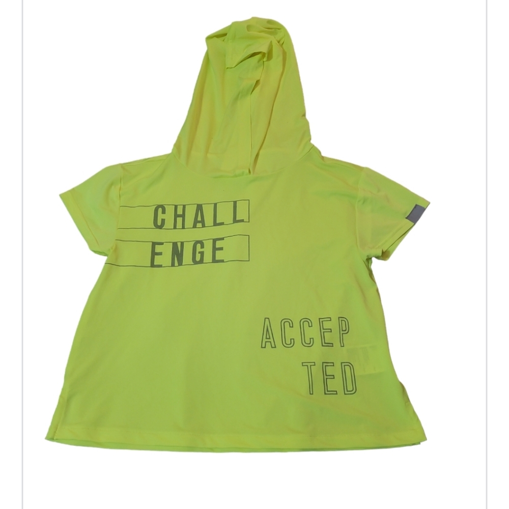 Girls Active Hooded Tee